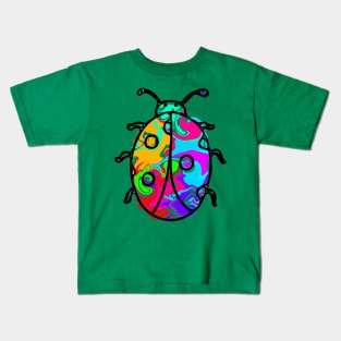 Colorful Ladybug Kids T-Shirt